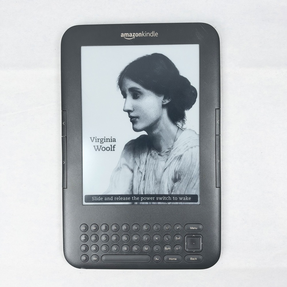 Amazon Kindle Keyboard 3rd Generation D00901 E-Reader Wi-Fi 6" E Ink – Black